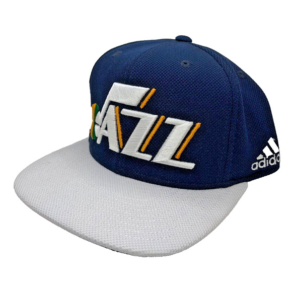 Utah Jazz Hat Cap 2015 Adidas NBA Draft Embroidered Adjustable Snapback OSFM - Picture 5 of 9